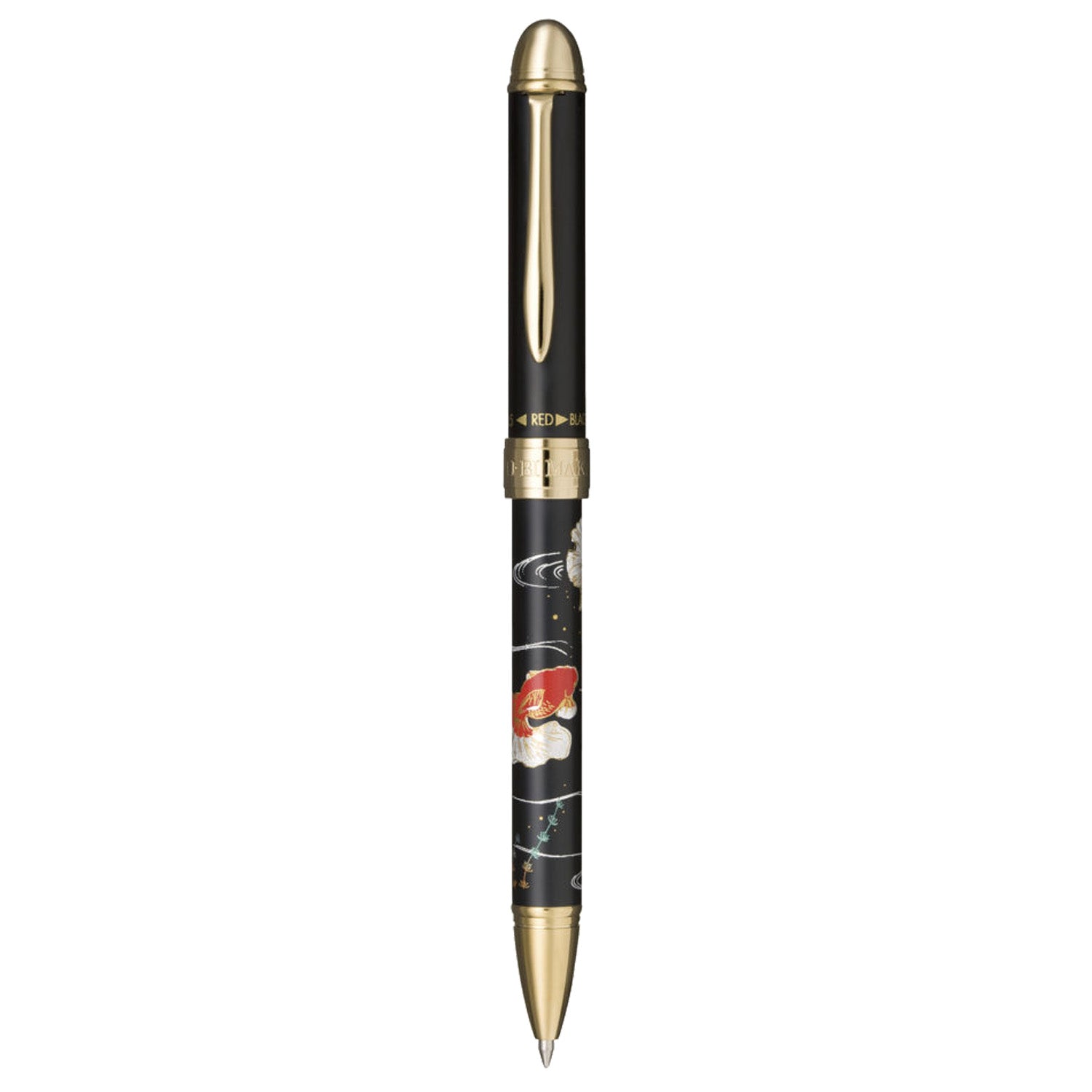 Sailor Yubi Maki-E Gold Fish Black GT Multi Functional Pen 16-0353-220