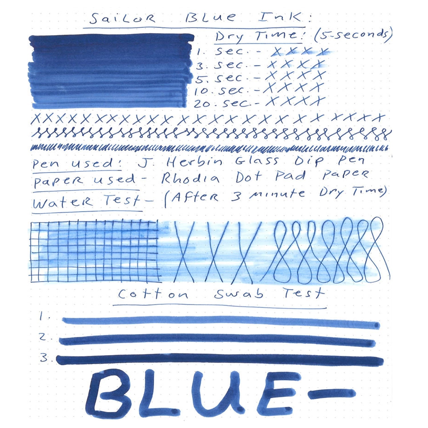 Sailor Dye Ink Bottle - (50 ML)