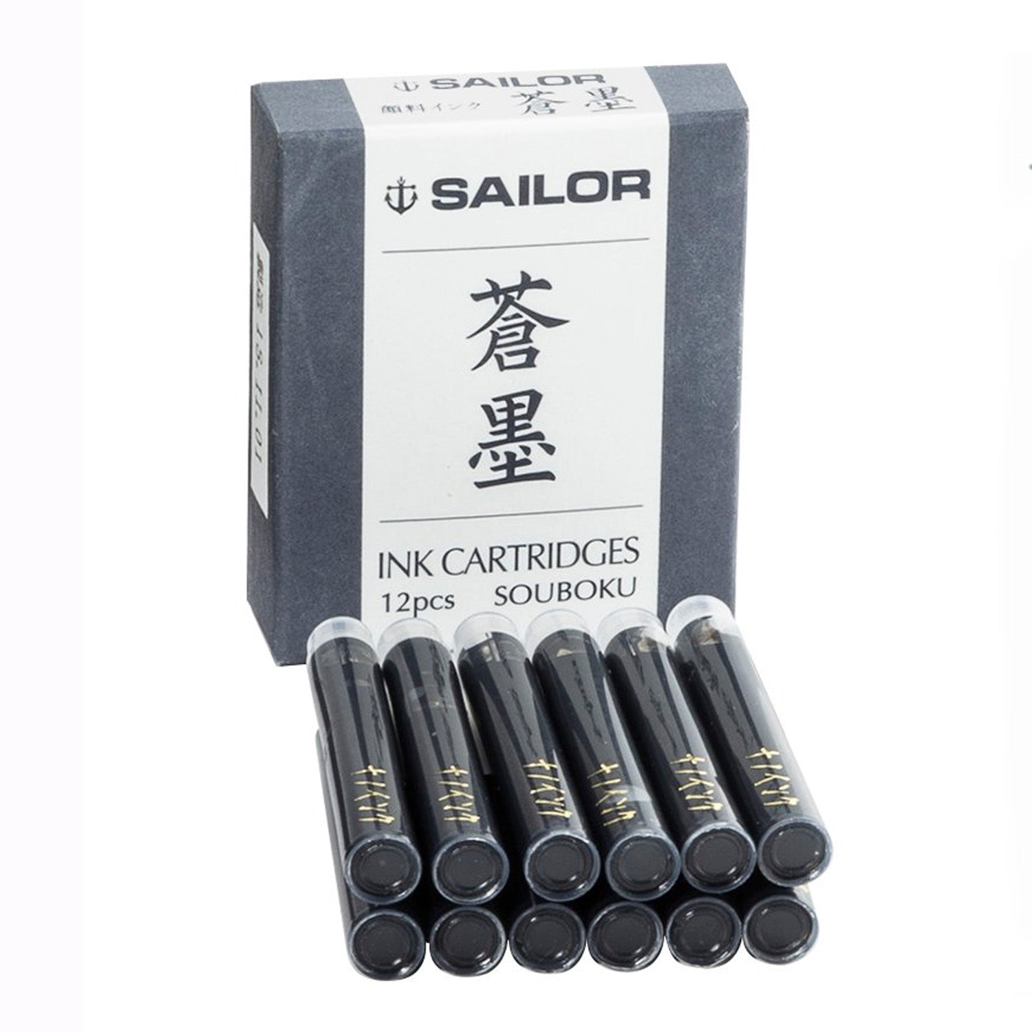Sailor Pigment Ink Cartridge - Pack of 12