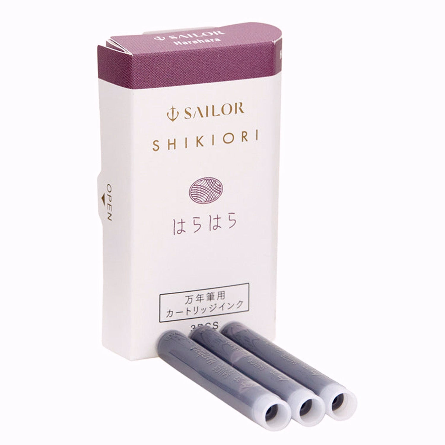 Sailor Shikiori Ink Cartridge-Pack of 3