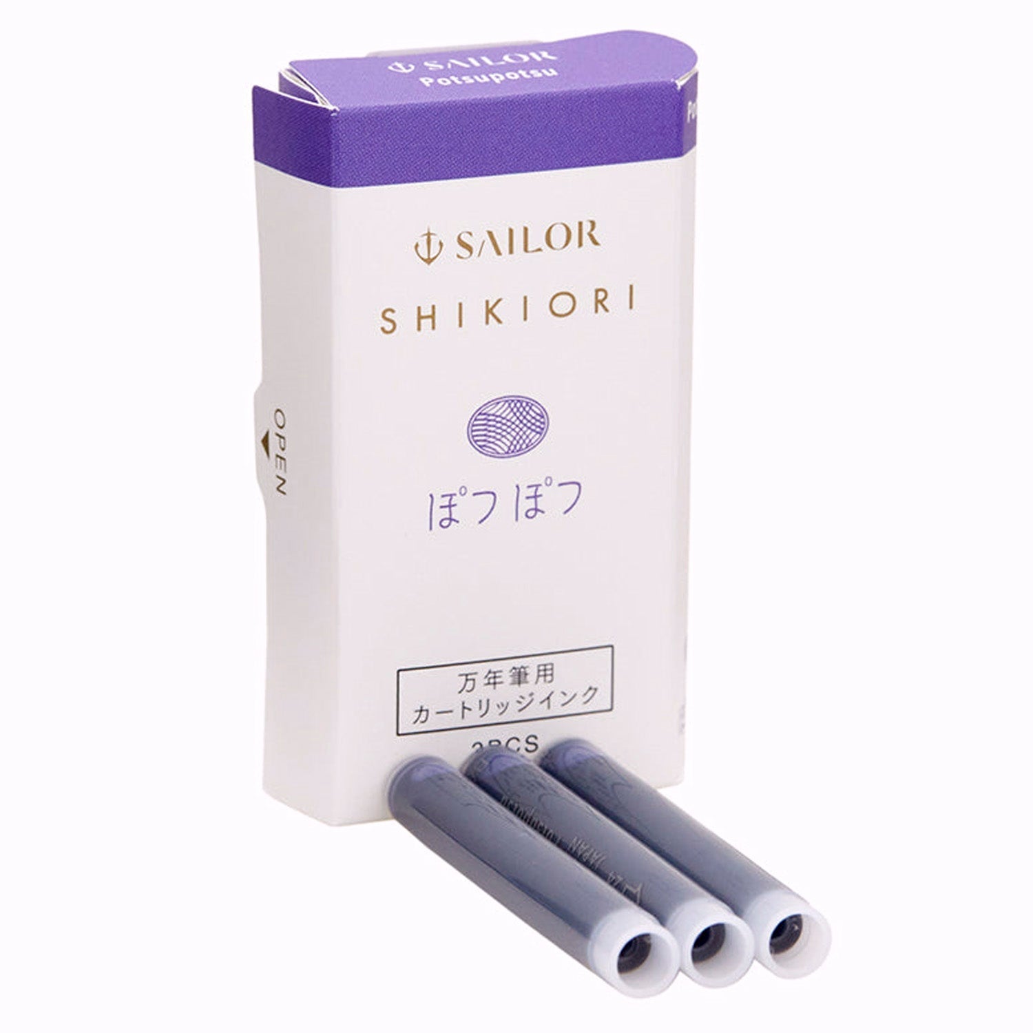 Sailor Shikiori Ink Cartridge-Pack of 3