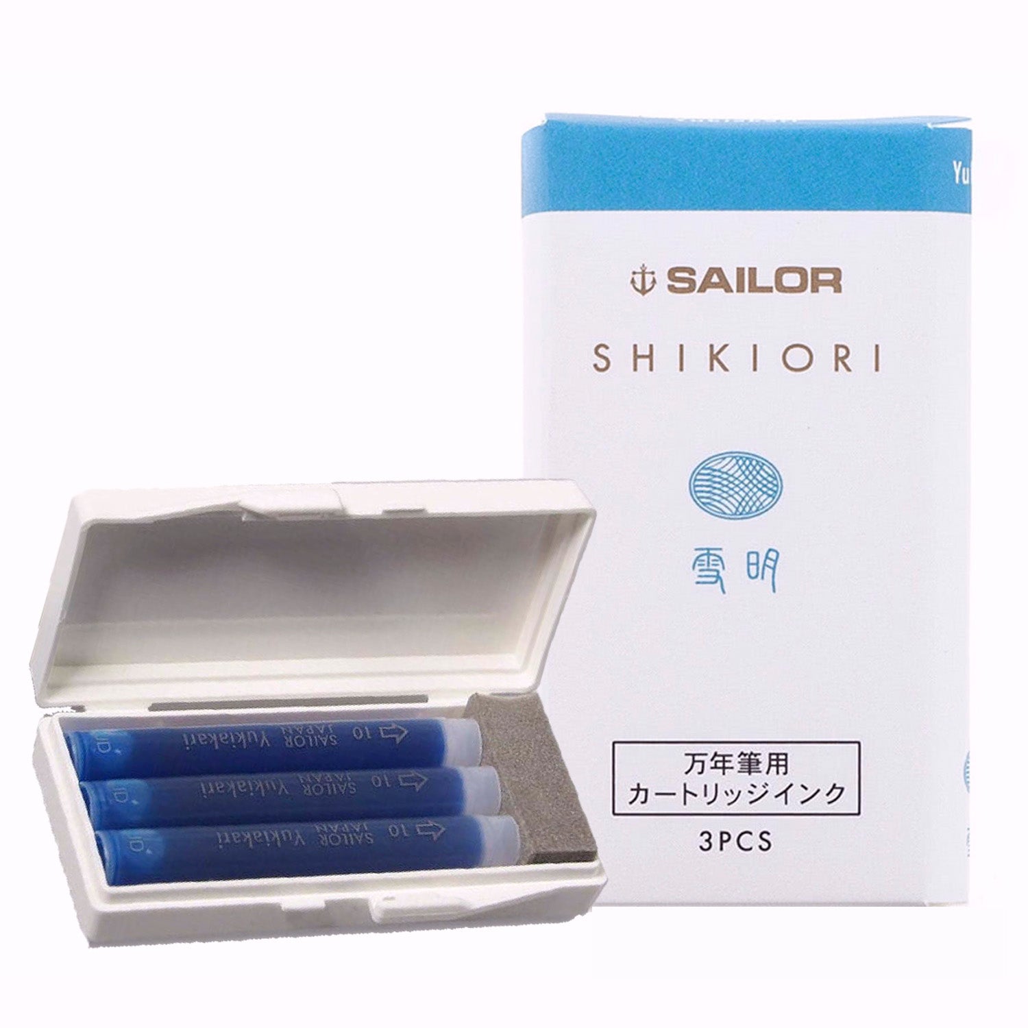 Sailor Shikiori Ink Cartridge-Pack of 3