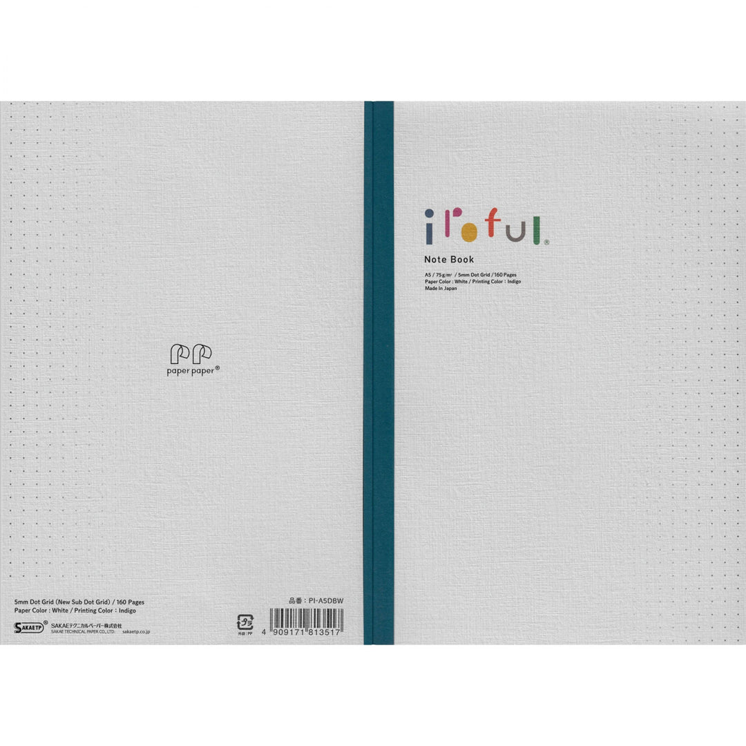 Sakae Technical Paper Iroful Notebook A5 Grey