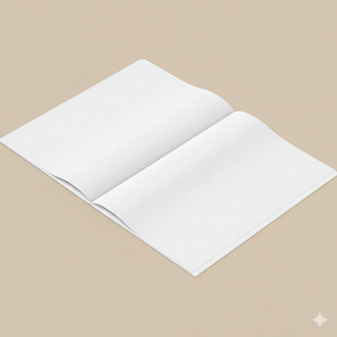 Sakae White Dot Grid 5mm Notebook