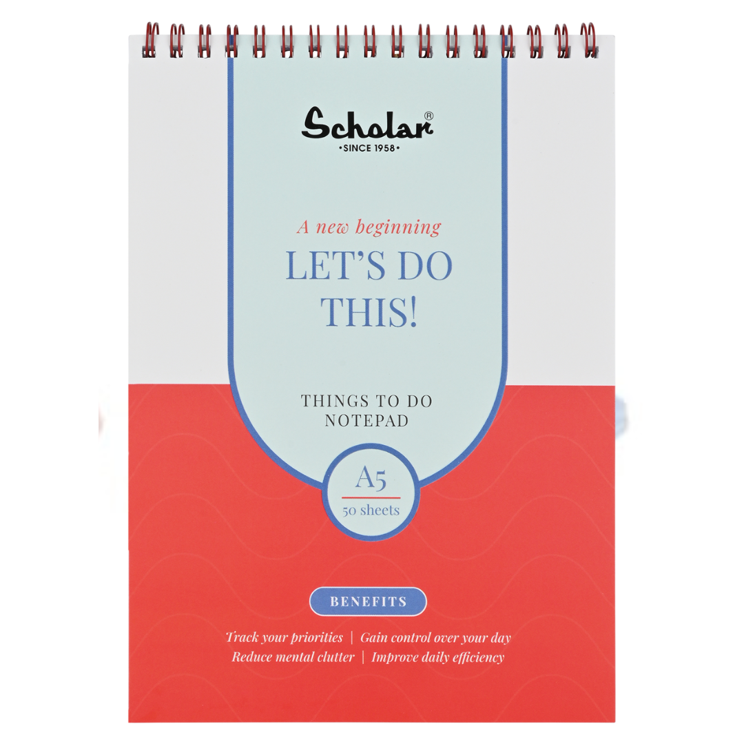 Scholar Things To-do Ruled Spiral Pads (TTS)