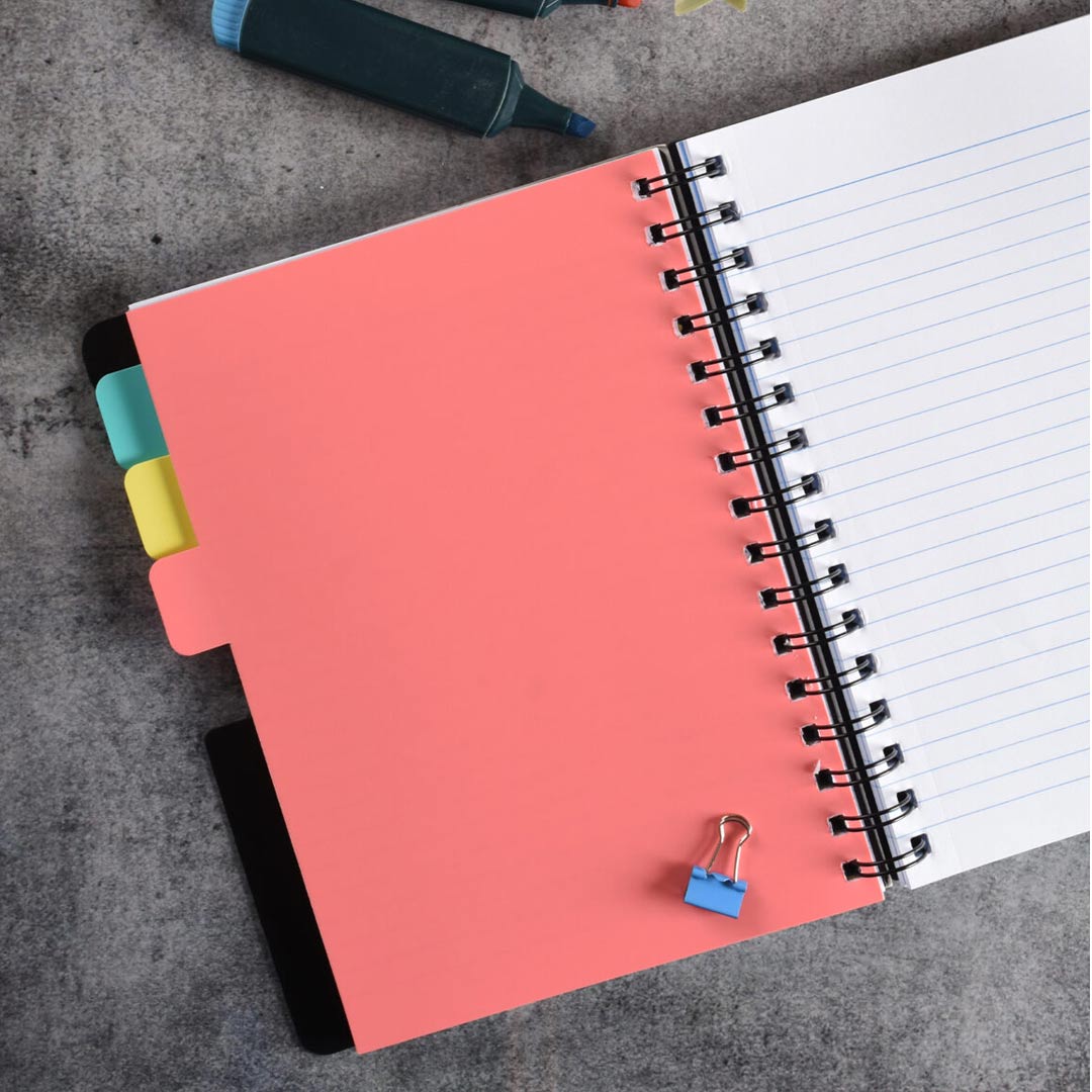 Scholar A5 Trident Five Subject Ruled Notebook