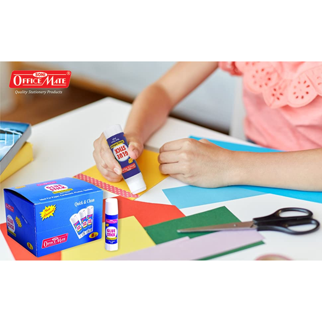Soni Officemate Glue Stick– 35 G in pack of 4 pcs