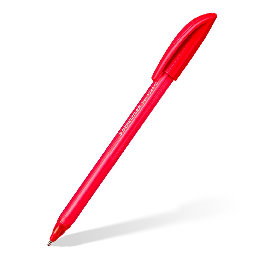 Staedtler 4320 MC10 Multicolor Rainbow Ballpoint Pen - (Pack of 10)