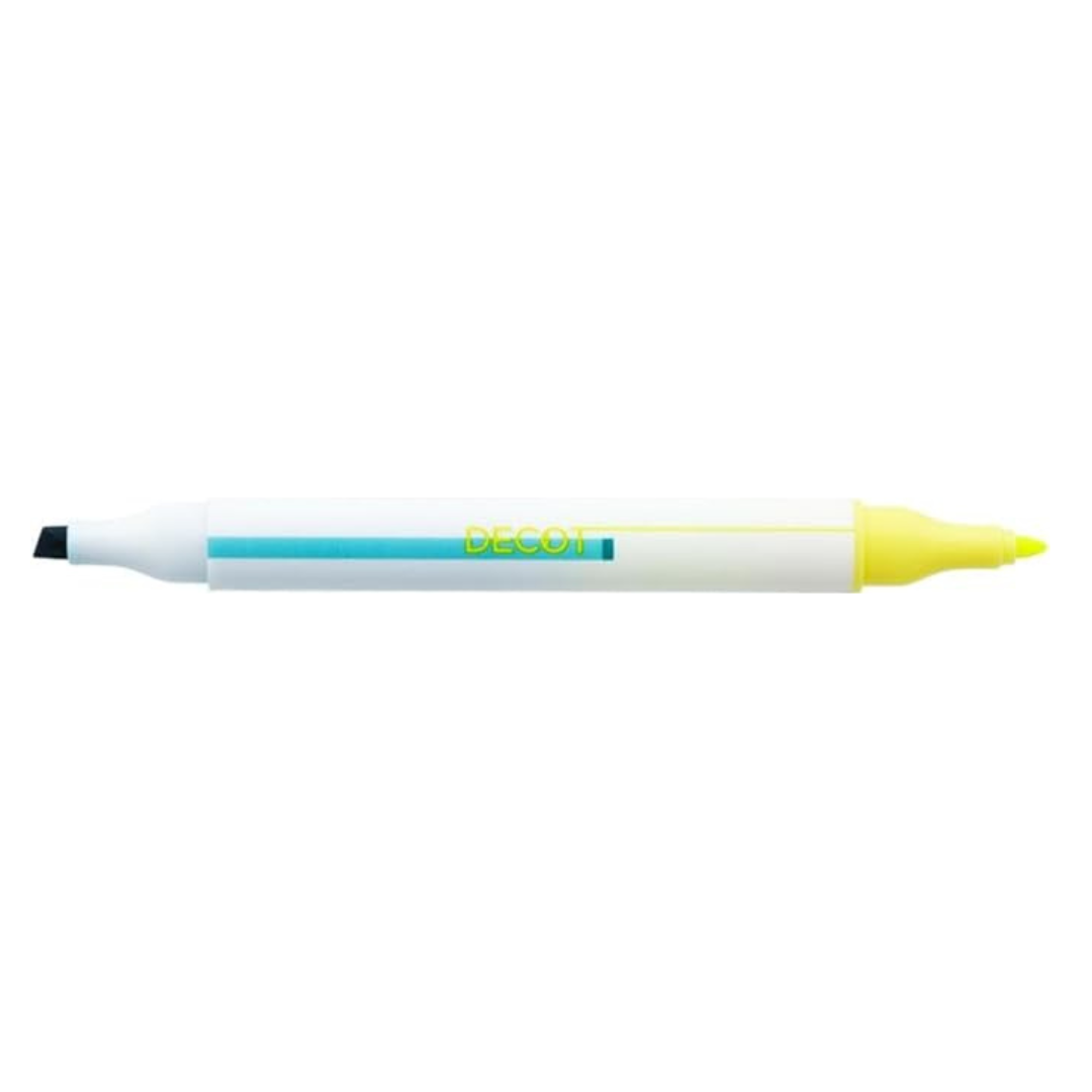 Sun Star Decot Overwriting Aqua Blue/Yellow Marker