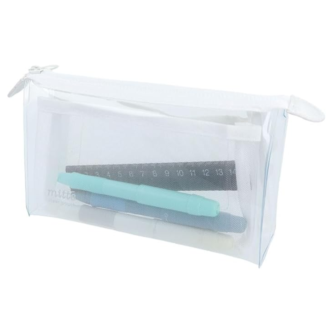 Sun Star Mesh Mitte Clear Pouch