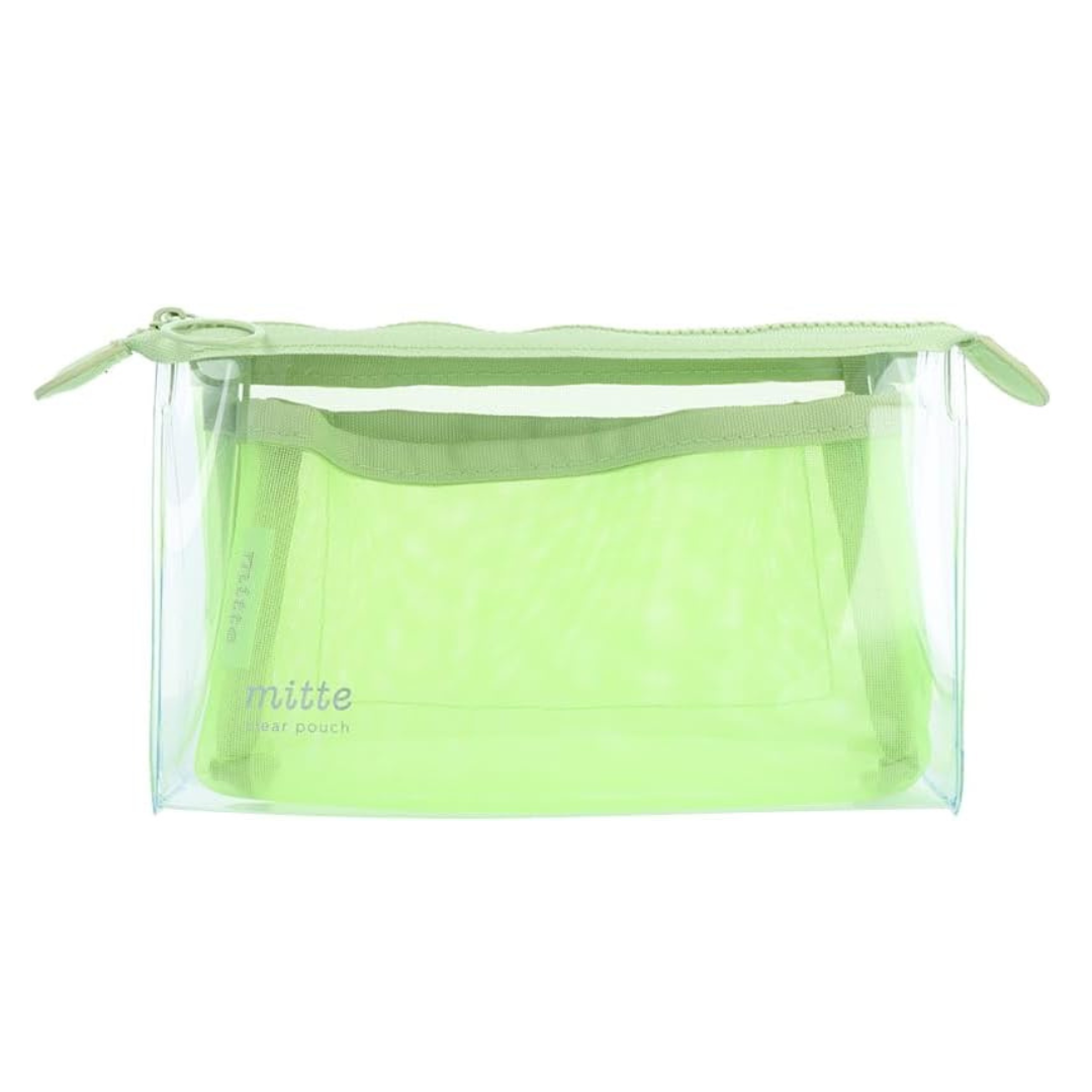 Sun Star Mesh Mitte Clear Pouch
