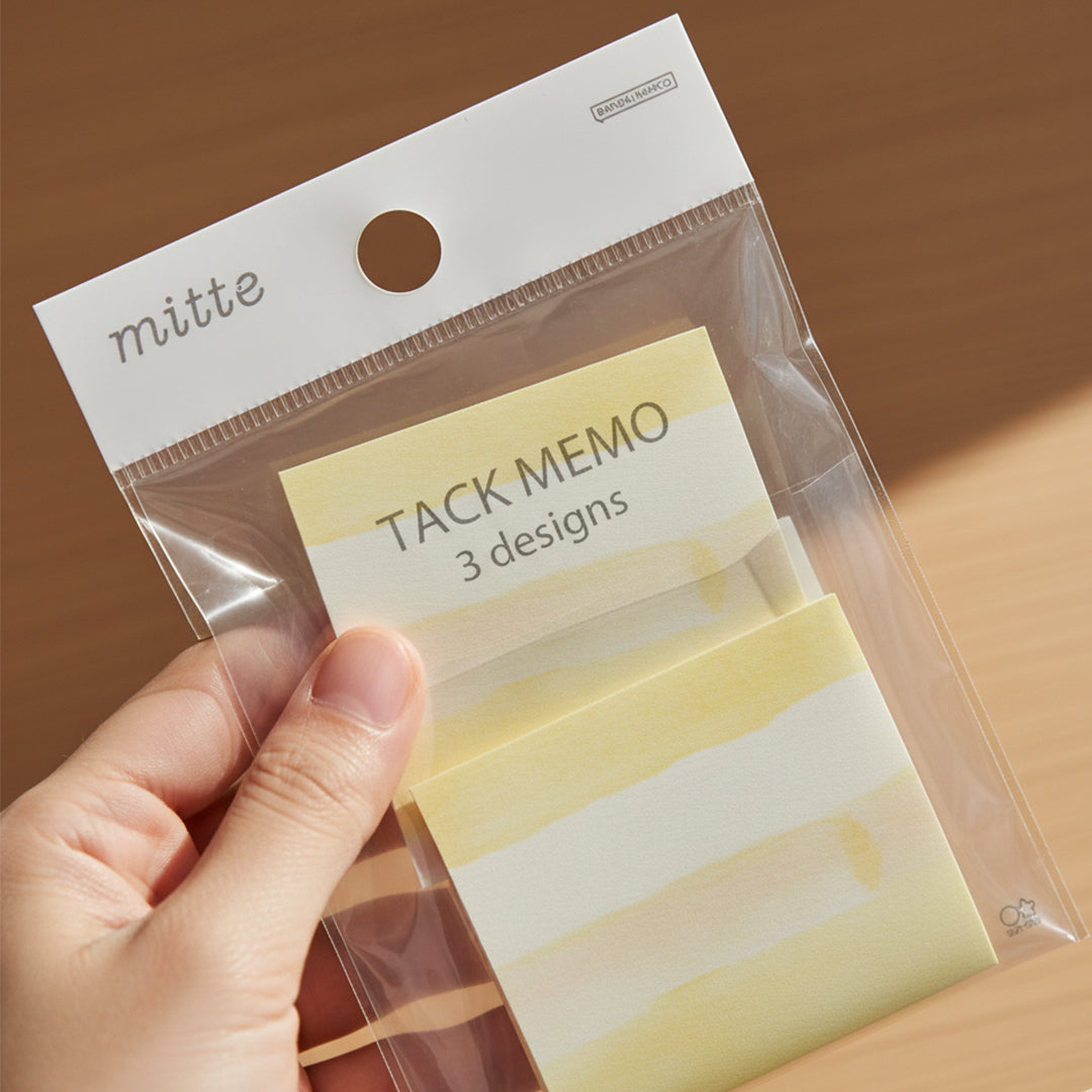 Sun Star Cream Yellow Mitte Square Block Sticky Notes