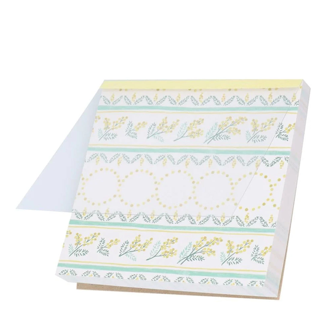 Sun Star Sunny Spring Day Square Memo Pad