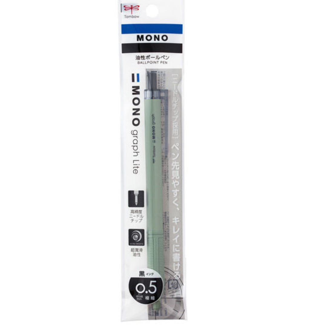 Tombow Oil-based ballpoint pen MONO Graph Light 0.5mm