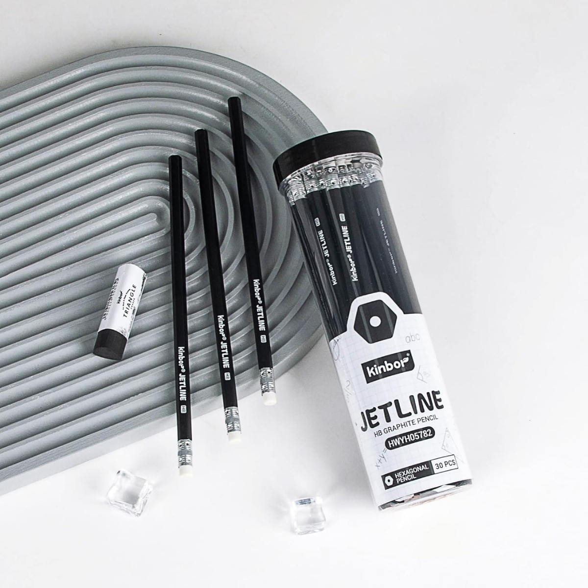 Kinbor Jetline HB Pencils Set