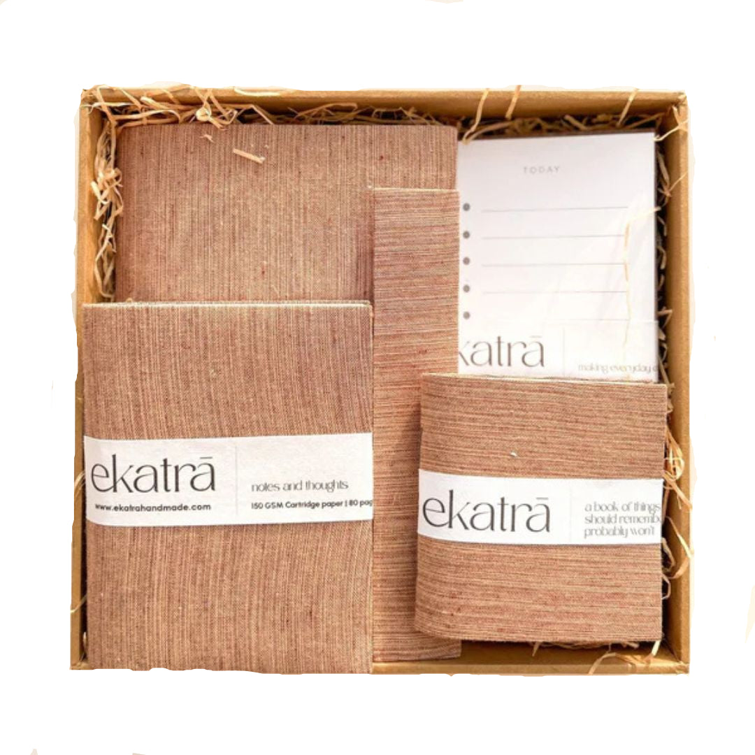 Ekatra Stationery Loaded Gift hamper personalized by Ekatra Loaded Gift Box