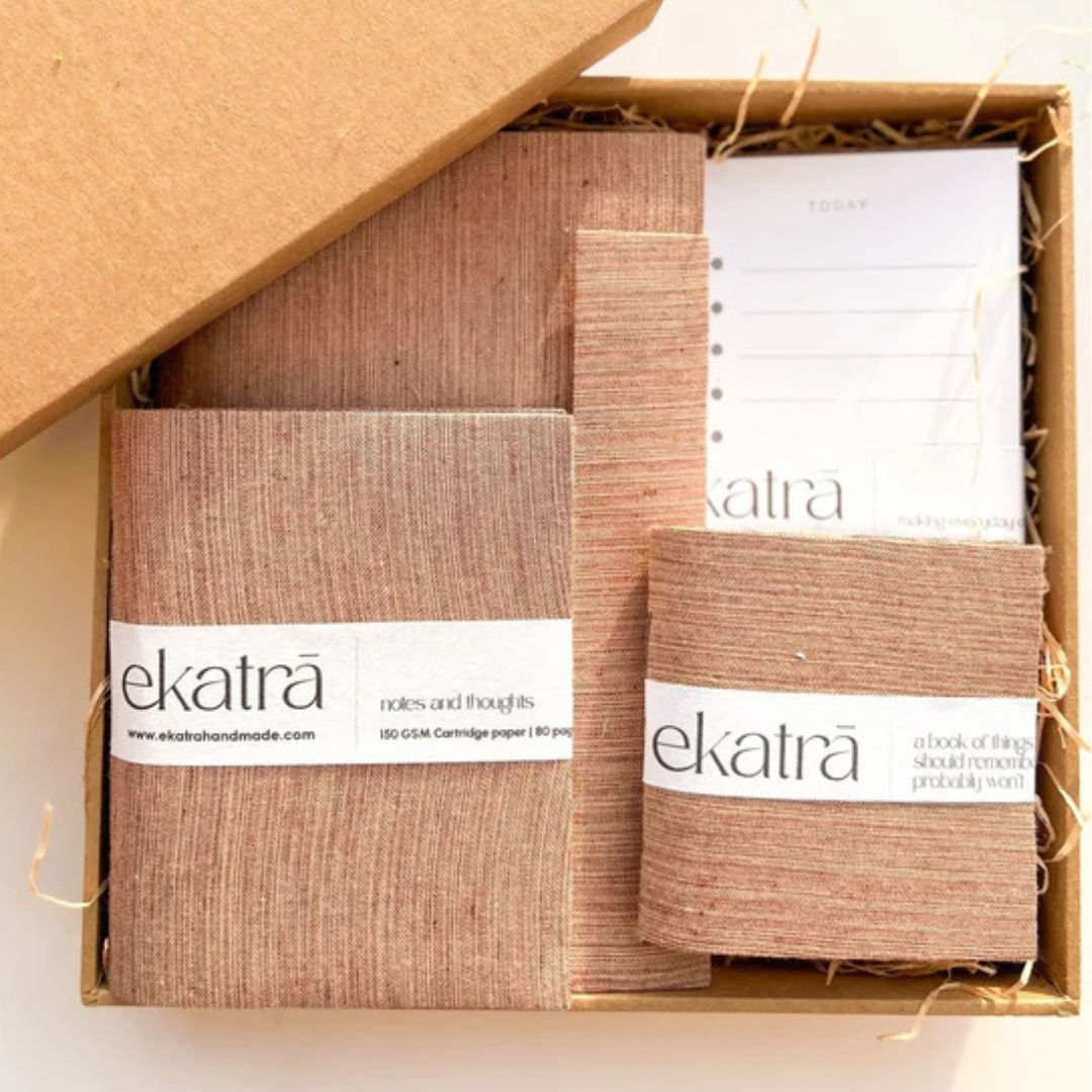 Ekatra Stationery Loaded Gift hamper personalized by Ekatra Loaded Gift Box