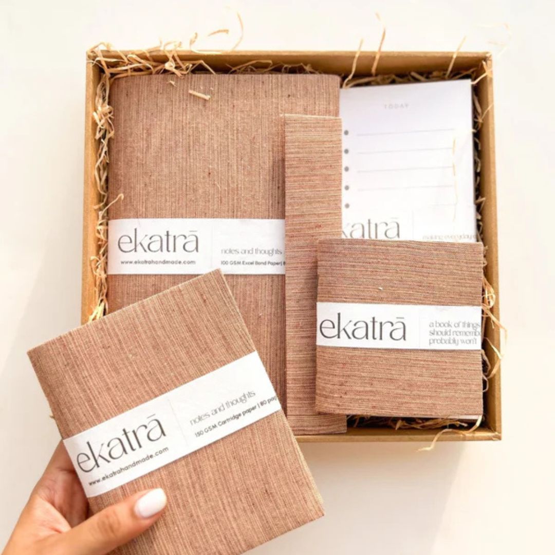 Ekatra Stationery Loaded Gift hamper personalized by Ekatra Loaded Gift Box