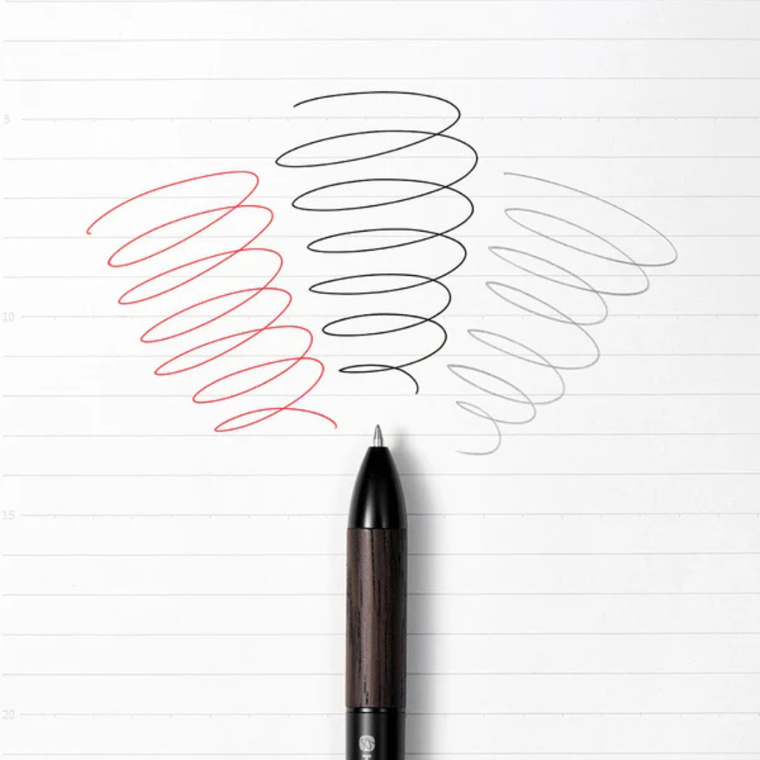 Kaco Easy 3 in 1 Metal/Wooden Multifunctional Pen