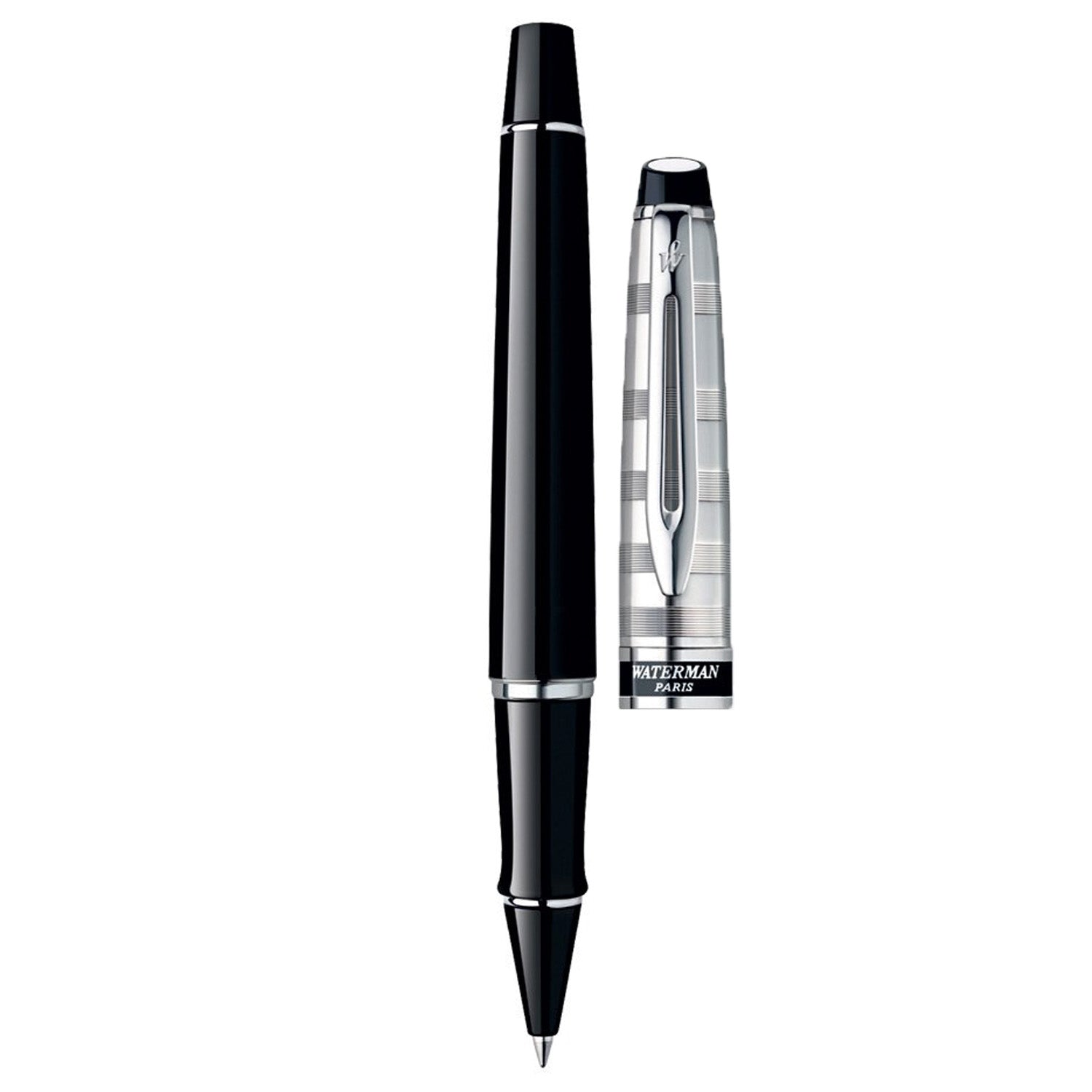 Waterman Expert Deluxe Black CT Roller Ball Pen 9000017160