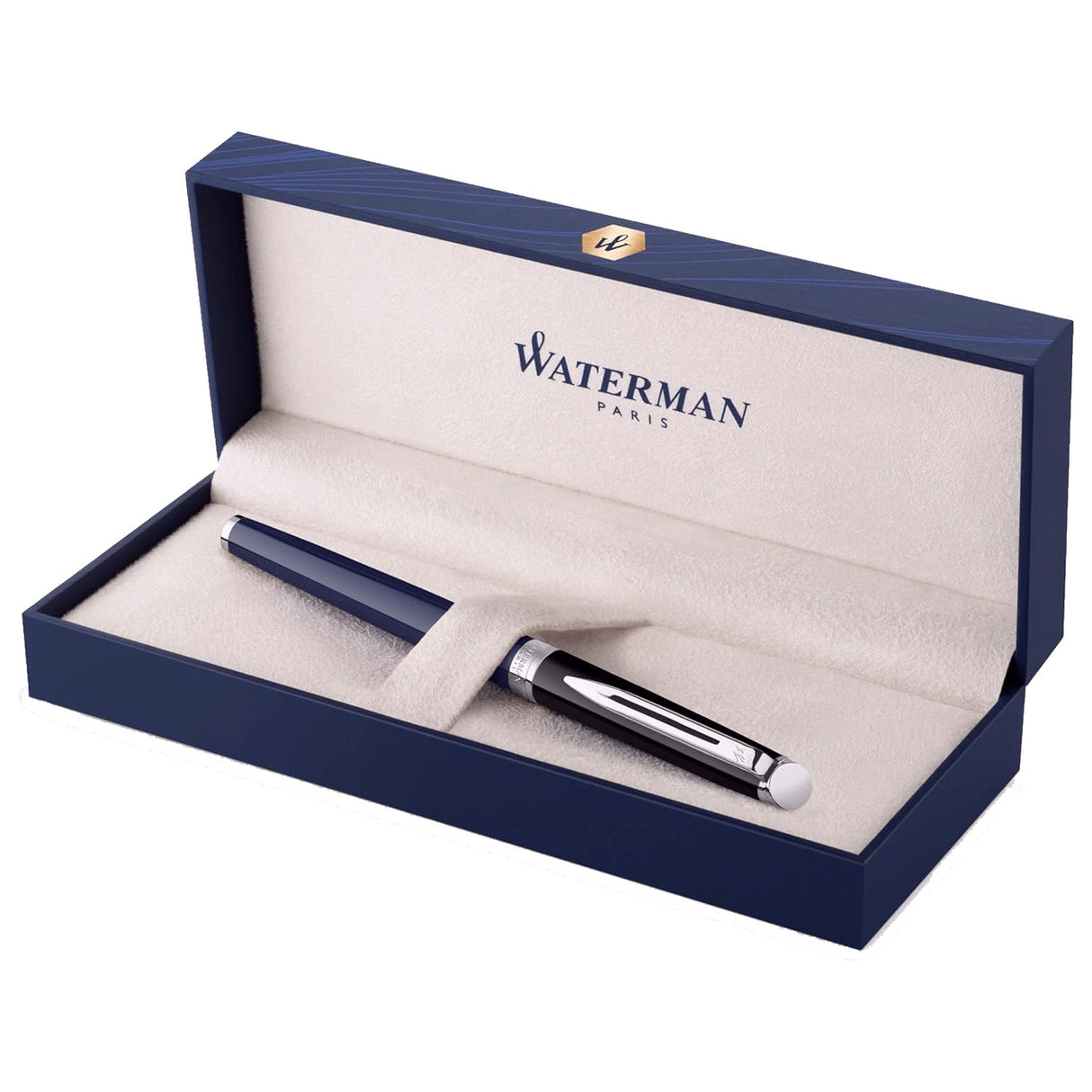 Waterman Hemisphere Colour Block Blue/Black CT Roller Ball Pen 9000037254