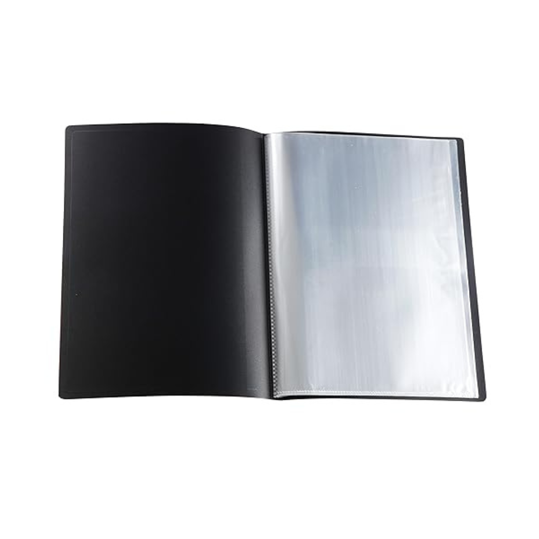 Worldone Black Display Book File
