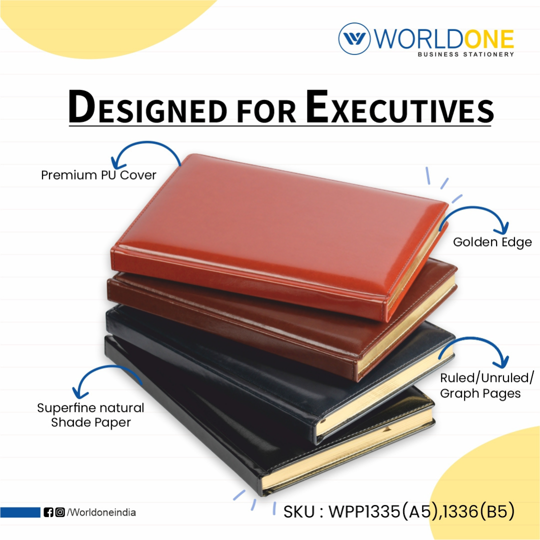 Worldone Professional Series A5 Ruled Notebook