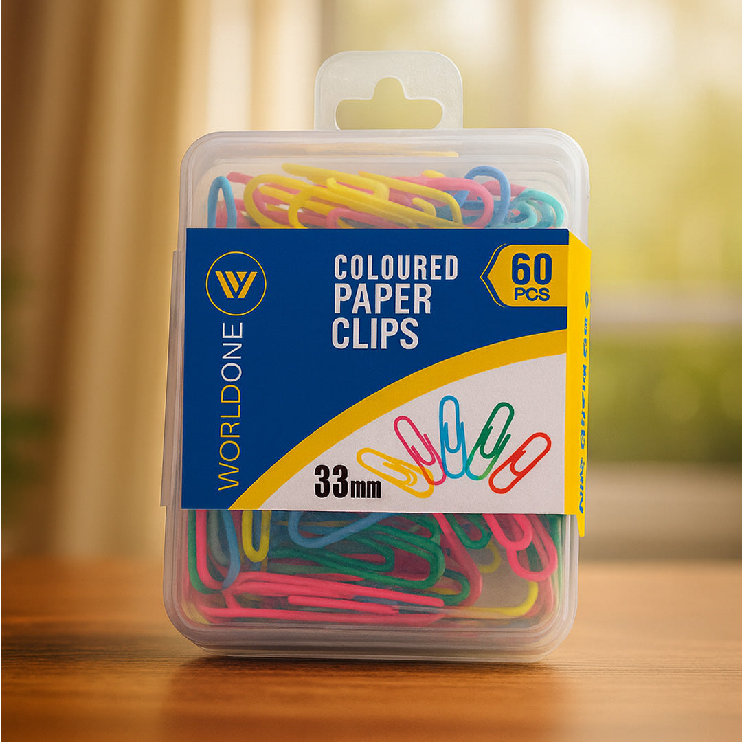 Worldone 33mm Multicolor Paperclip