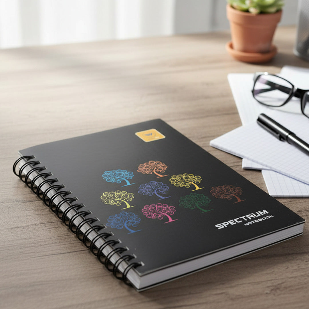 Worldone Spectrum Ruled Notebook