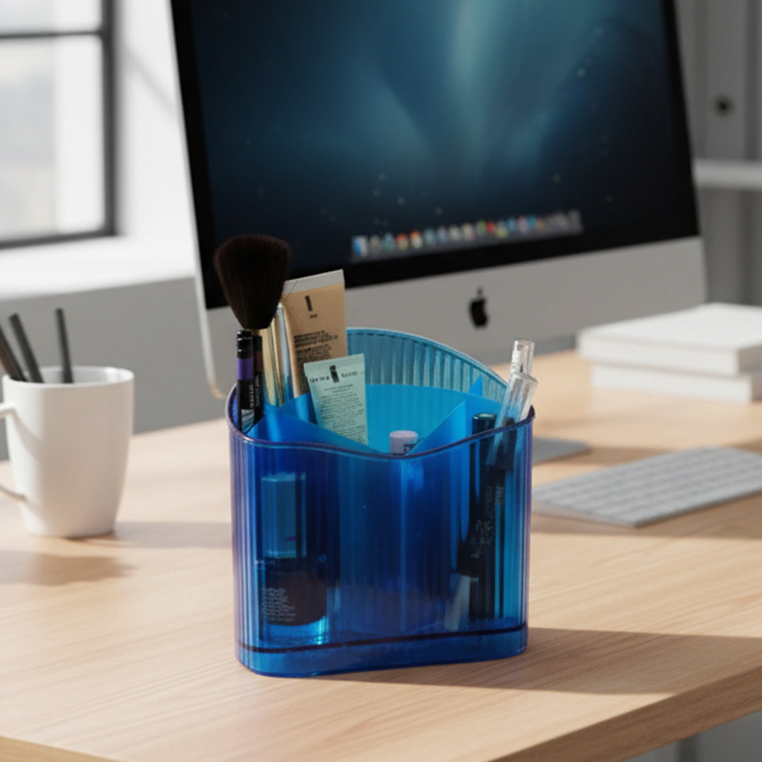 Worldone Flexi Desk Organiser Blue