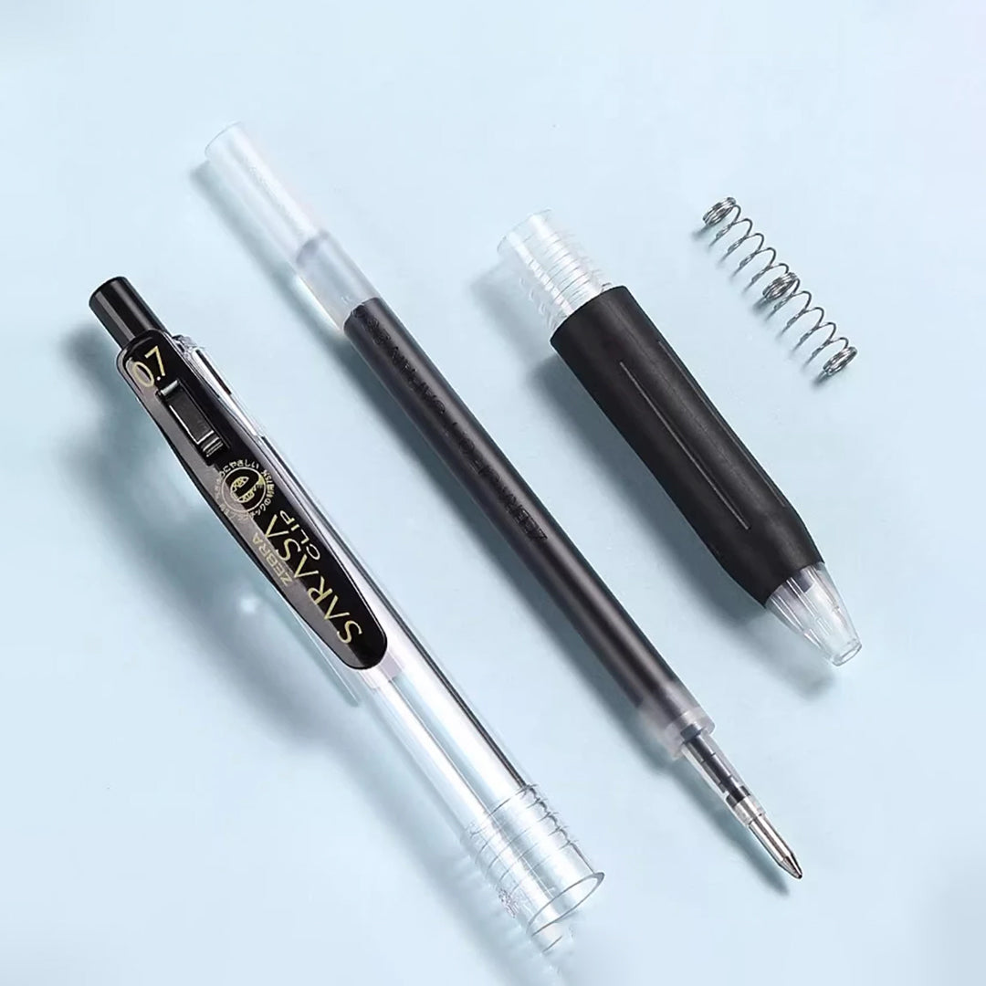 Zebra Sarasa Clip 0.7mm Gel Pen Set