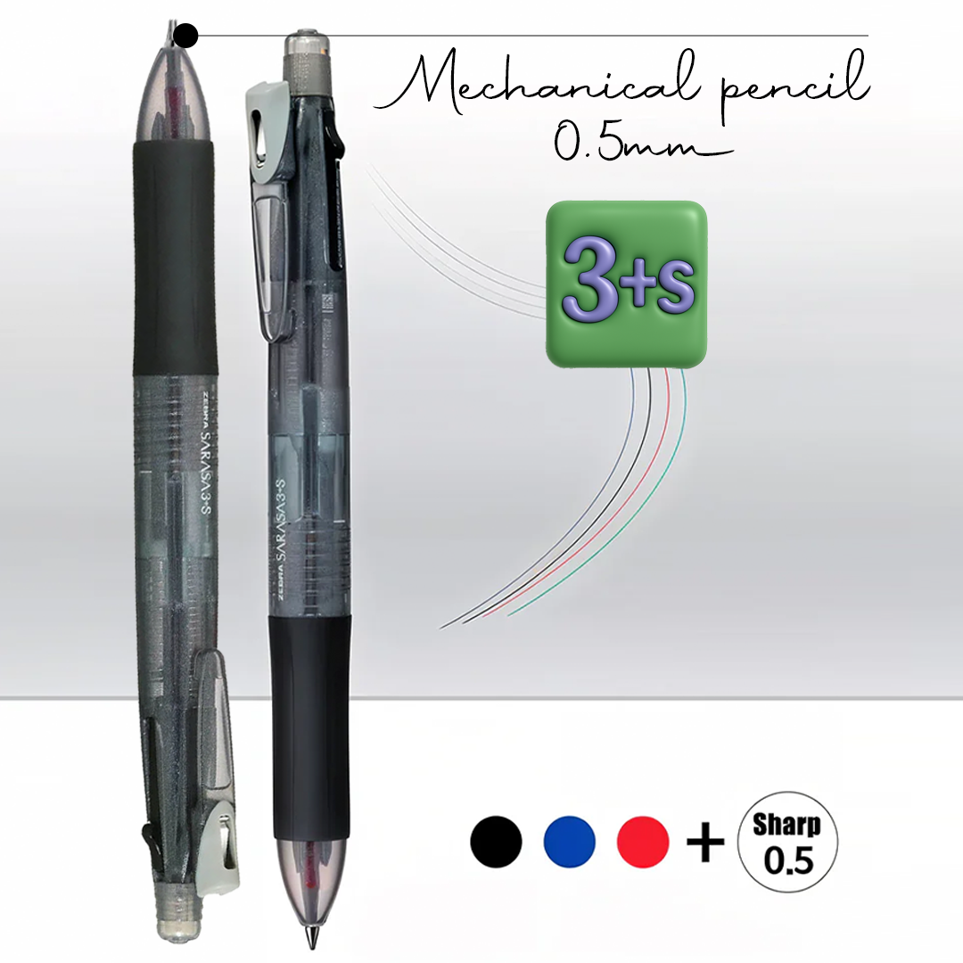 Zebra Sarasa 3+S Multifunction Pen