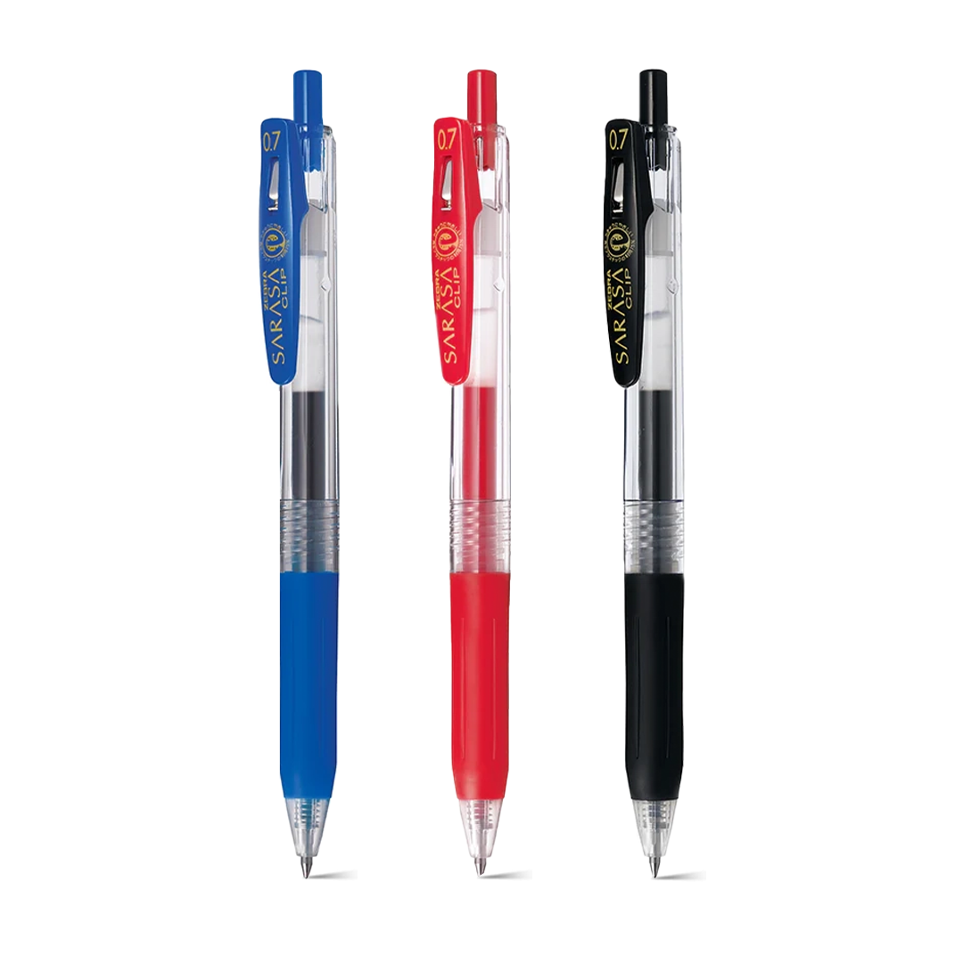 Zebra Gel Ballpoint Pen Sarasa Clip 0.7mm 10 Colors Set N