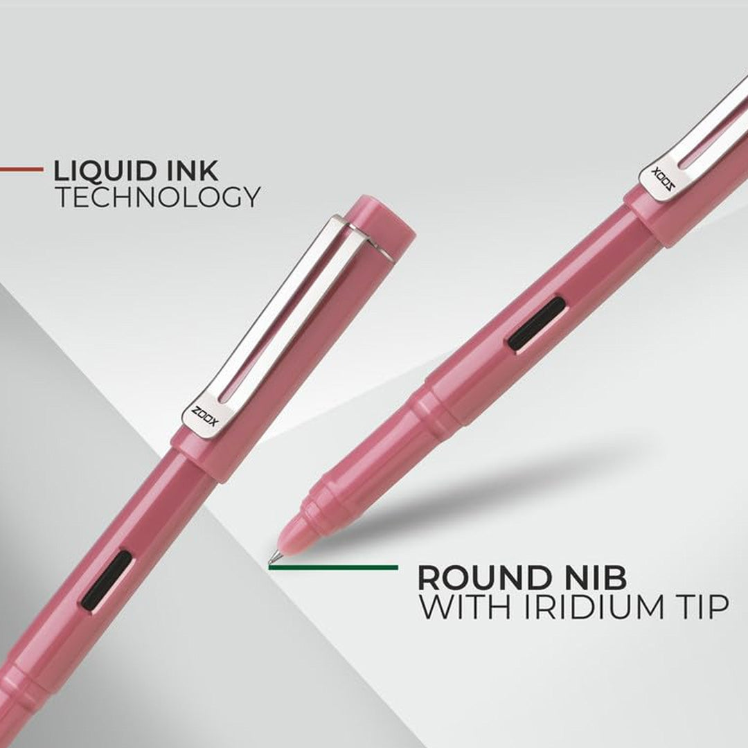 Zoox A9-Fountain pen with 3 pcs Ink Cartridge, 1 pc Ink Converter