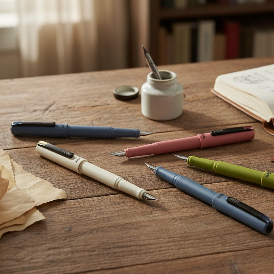 Zoox I9 Ink-It Fountain Pen with 3 pcs Ink Cartridge, 1 pc Ink Converter