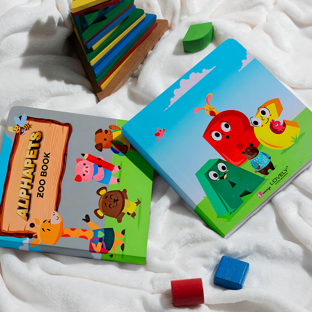 Lovely Store Alphabets Zoo Board Book