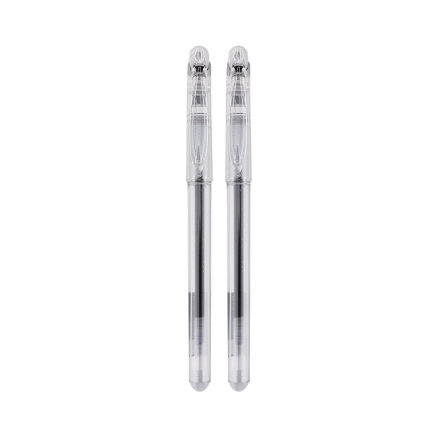 Baoke Clean Lily 0.5mm Black Gel Pen(Pack of 2) - SCOOBOO - PC1558 - Gel Pens