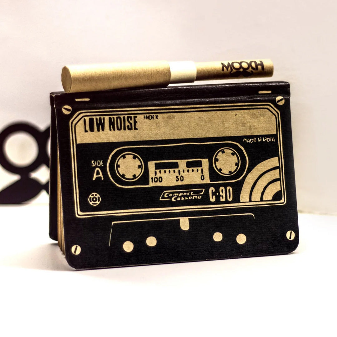 Mooch Celebrity Series Khaki A5 Plain Notebook