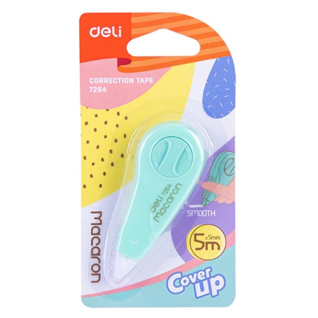 Deli Pastel Color Correction Tape 5mm - SCOOBOO - 7264 - Eraser & Correction