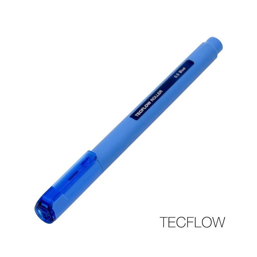 Kaco Tecflow 0.5mm Roller Gel Pen - Pack of 3 - SCOOBOO - SCO101 - 3 - Gel Pens