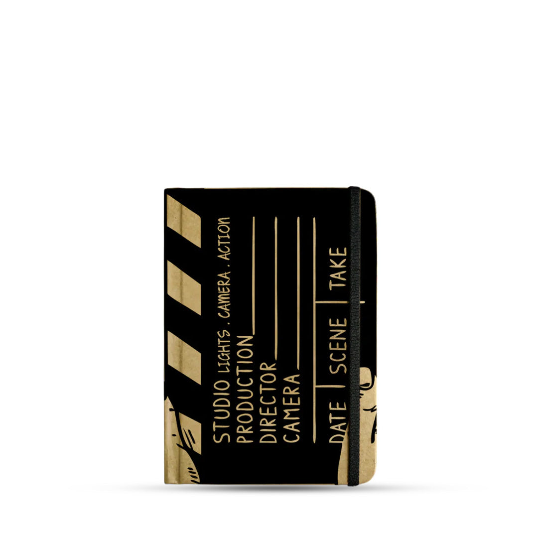 Mooch Celebrity Series Khaki A5 Plain Notebook