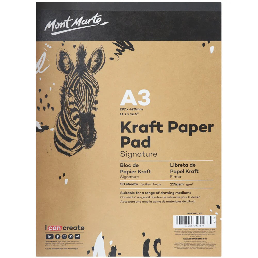 Mont Marte Kraft Paper Pad