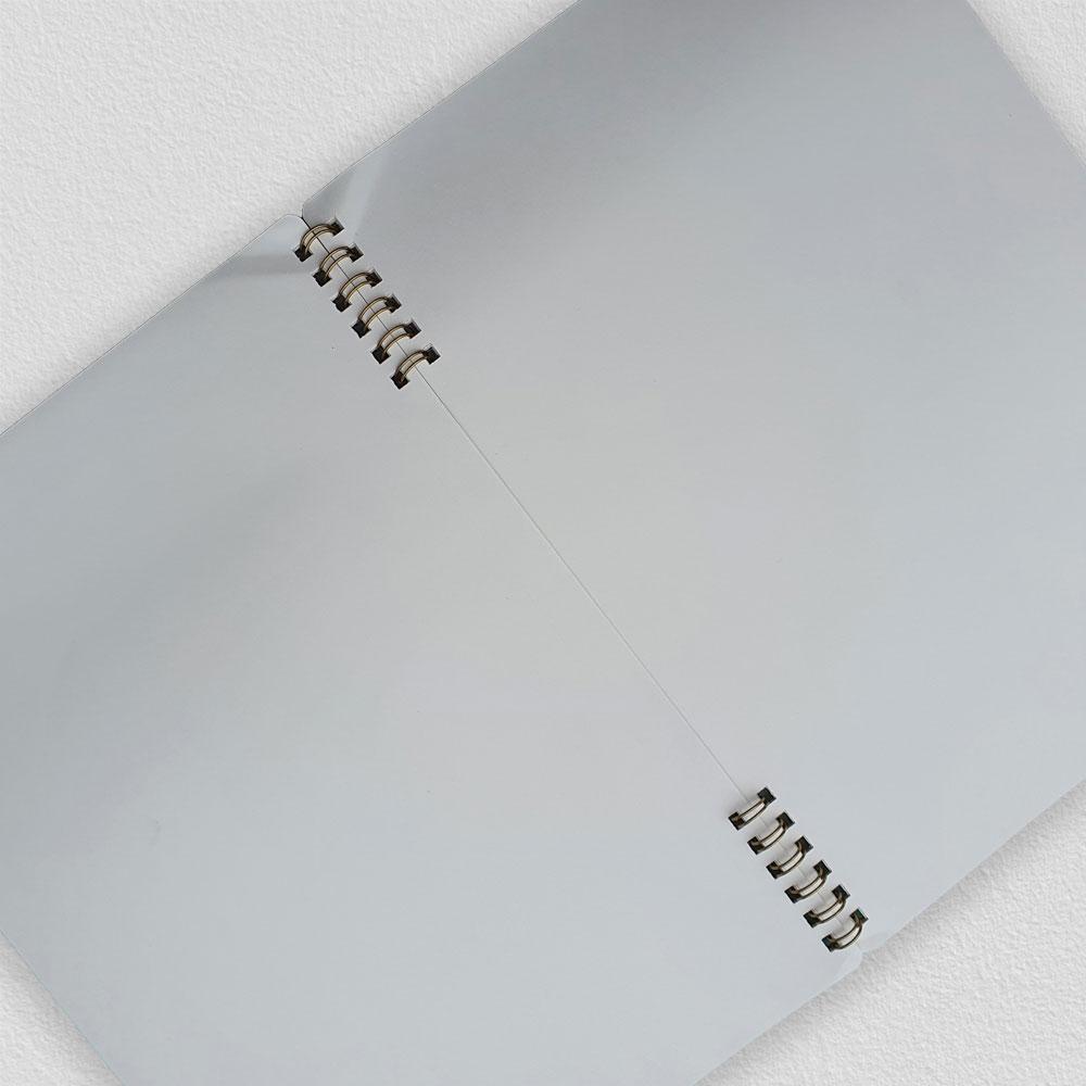 Nakabayashi Logical Prime Wire Bound Plain Notebook - SCOOBOO - LGC_PRI_WRBND_NB_PLN_NWA404W - Plain