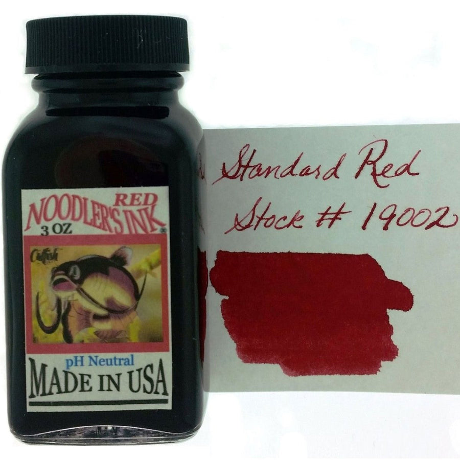 Noodler's Ink Bottle (Red - 88 ML) 19002 - SCOOBOO - NL_INKBTL_RED_88ML_19002 - Ink