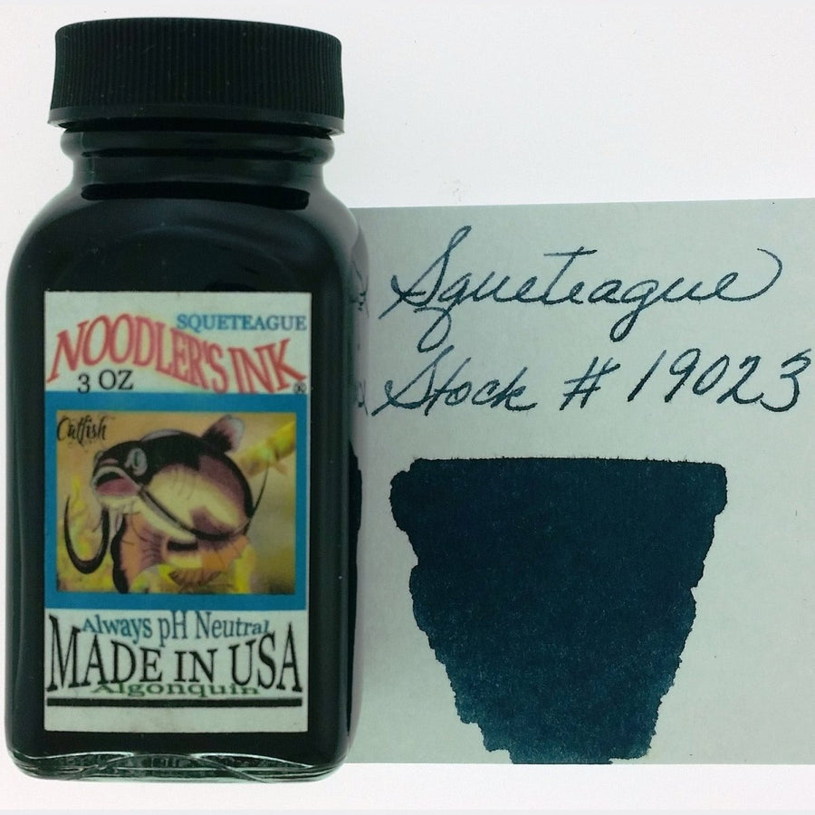 Noodler's Ink Bottle (Squeteague - 88 ML) 19023 - SCOOBOO - NL_INKBTL_SQUETEAGUE_88ML_19023 - Ink
