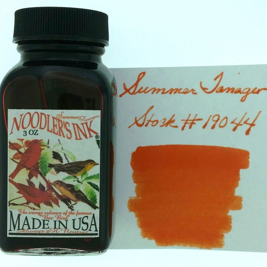 Noodler's Ink Bottle (Summer Tanager - 88 ML) 19044 - SCOOBOO - NL_INKBTL_TANAGER_88ML_19044 - Ink