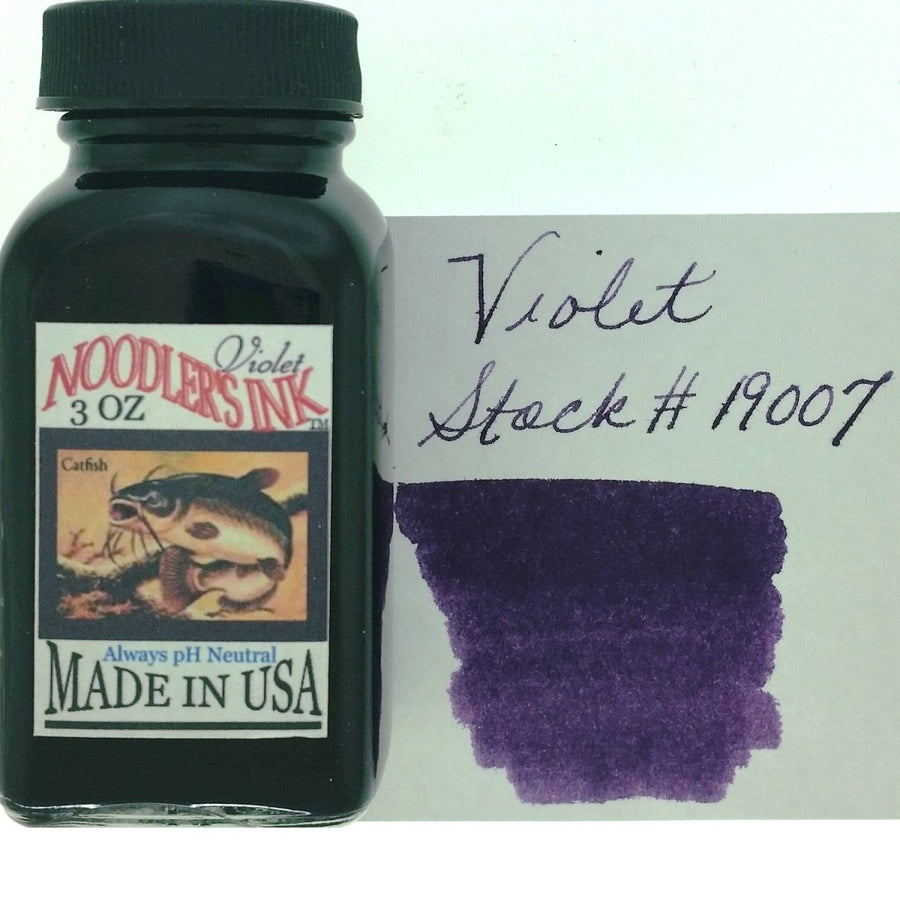 Noodler's Ink Bottle (Violet - 88 ML) 19007 - SCOOBOO - NL_INKBTL_VIOLET_88ML_19007 - Ink