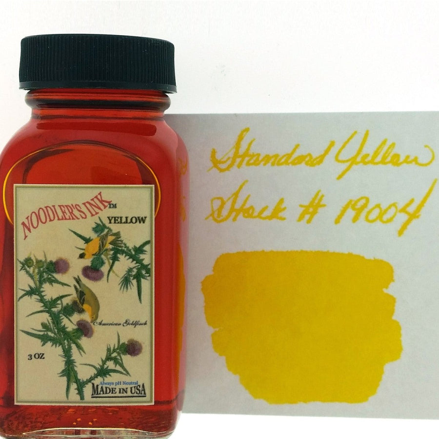 Noodler's Ink Bottle (Yellow - 88 ML) 19004 - SCOOBOO - NL_INKBTL_YELLOW_88ML_19004 - Ink