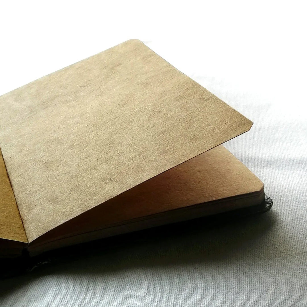 Mooch Celebrity Series Khaki A5 Plain Notebook