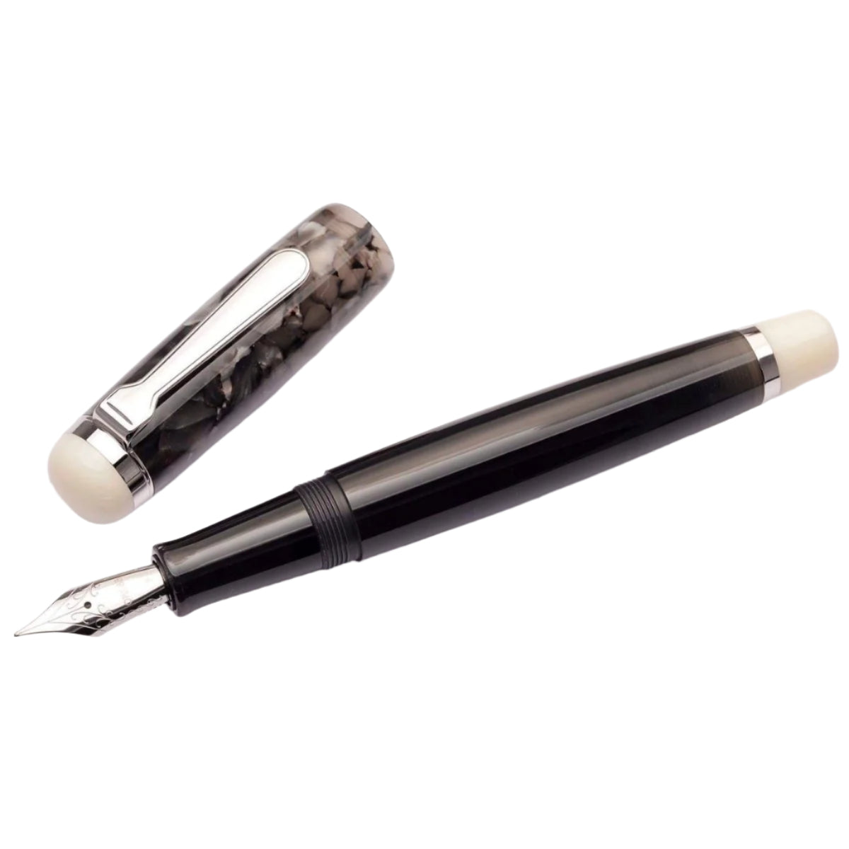 Opus 88 Omar Grey Fountain pen - SCOOBOO - OP88_OMR_GRY_FPEF_96087601_EF - Fountain Pen